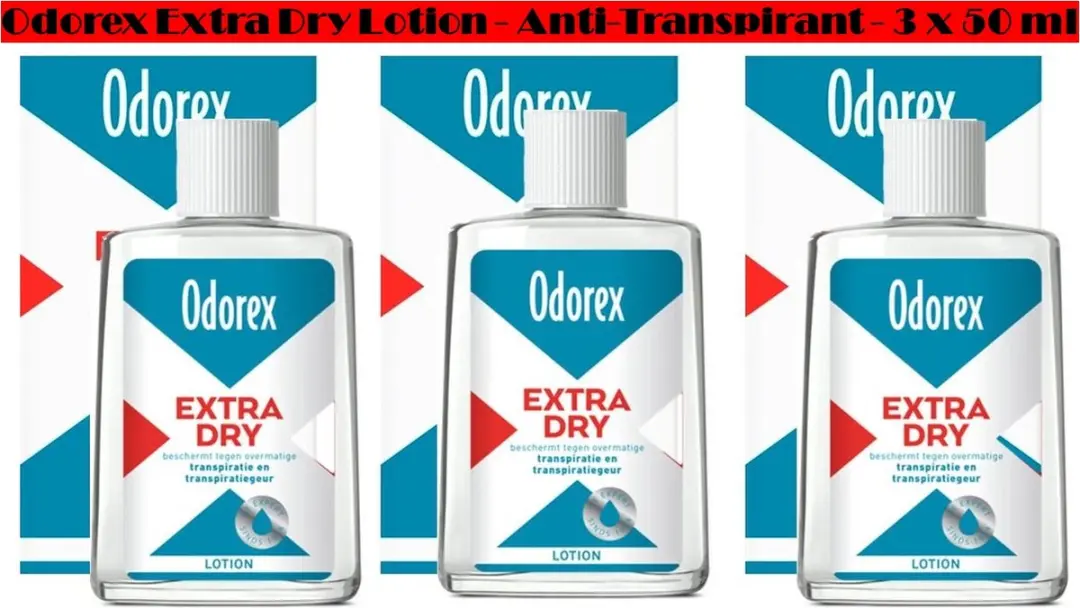 Odorex Extra Dry Anti-Transpirant Lotion 150ml - 3 Stuks