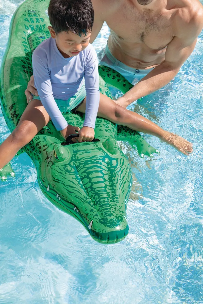 Intex Krokodil Opblaasfiguur - 3+ - Groen