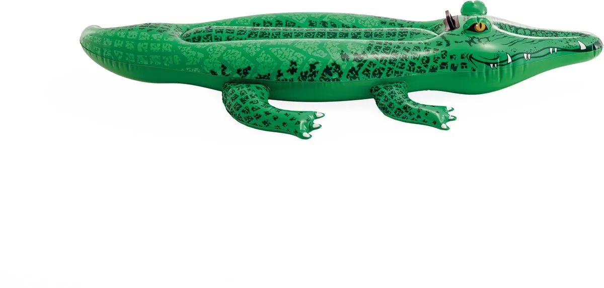 Intex Krokodil Opblaasfiguur - 3+ - Groen - afbeelding 6 van 6