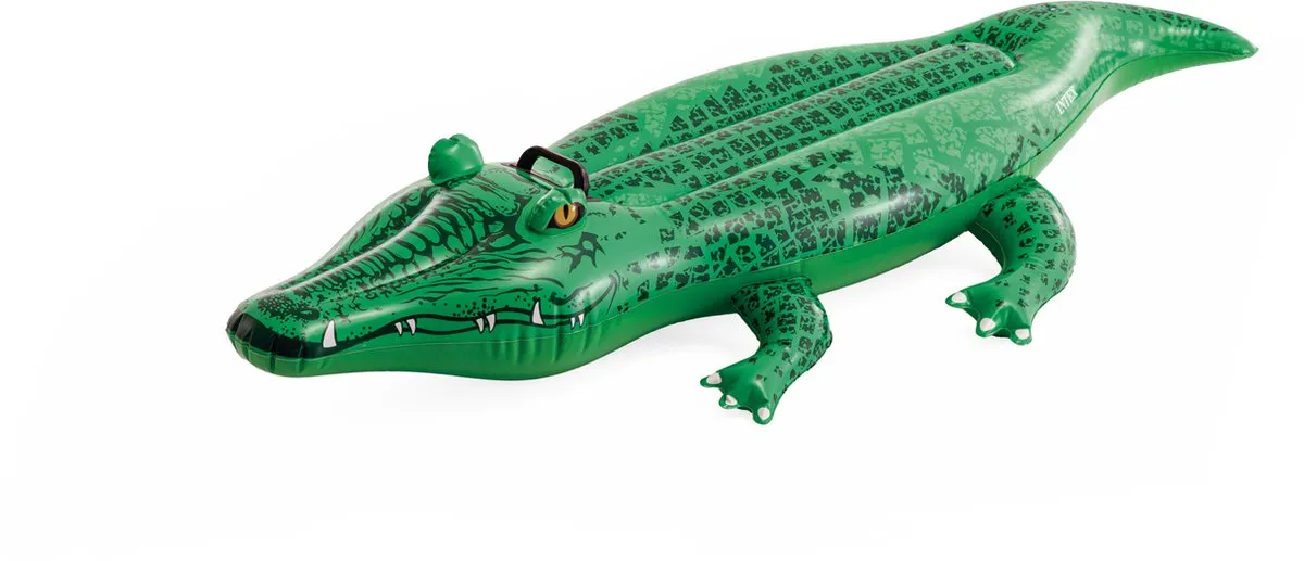 Intex Krokodil Opblaasfiguur - 3+ - Groen