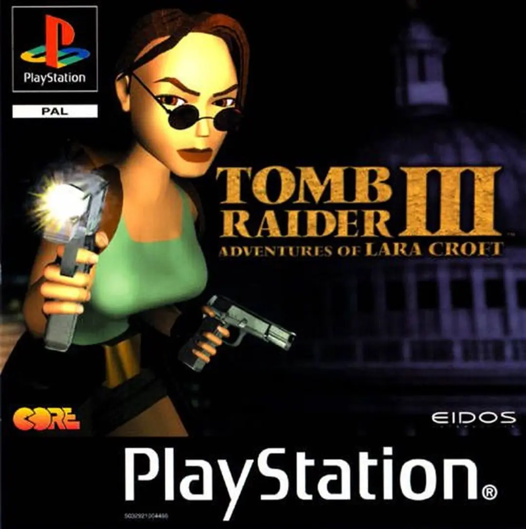 Sony Tomb Raider III Platinum PS1 Game