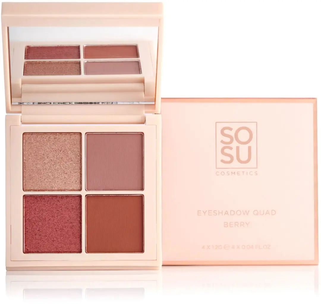 Sosu Eyeshadow Quad Berry