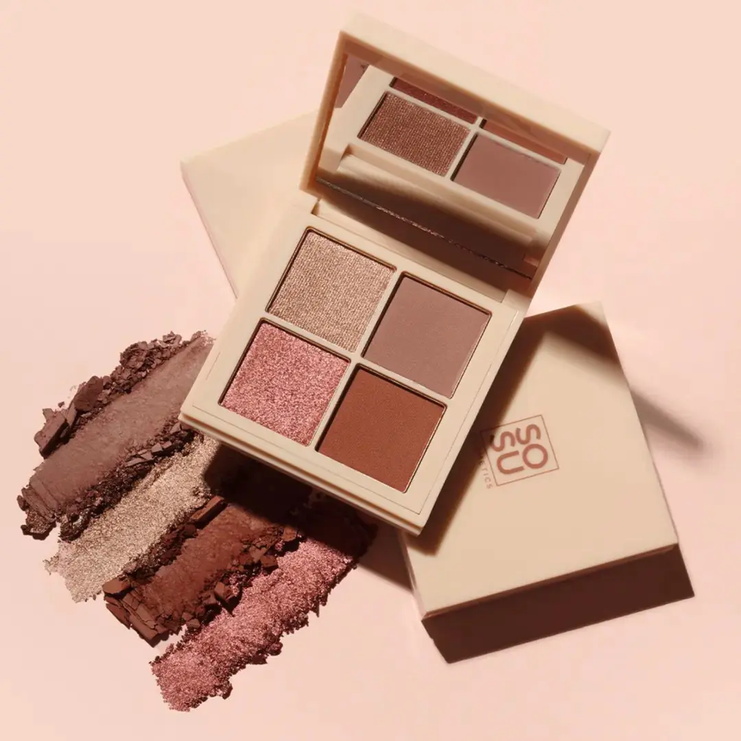 Sosu Eyeshadow Quad Berry - 4 Kleuren 4.8g