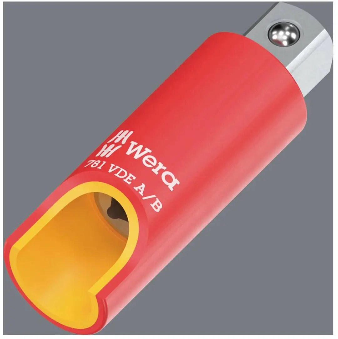 Wera 781 A/B VDE Dopsleuteladapter 1/4" - Geïsoleerd
