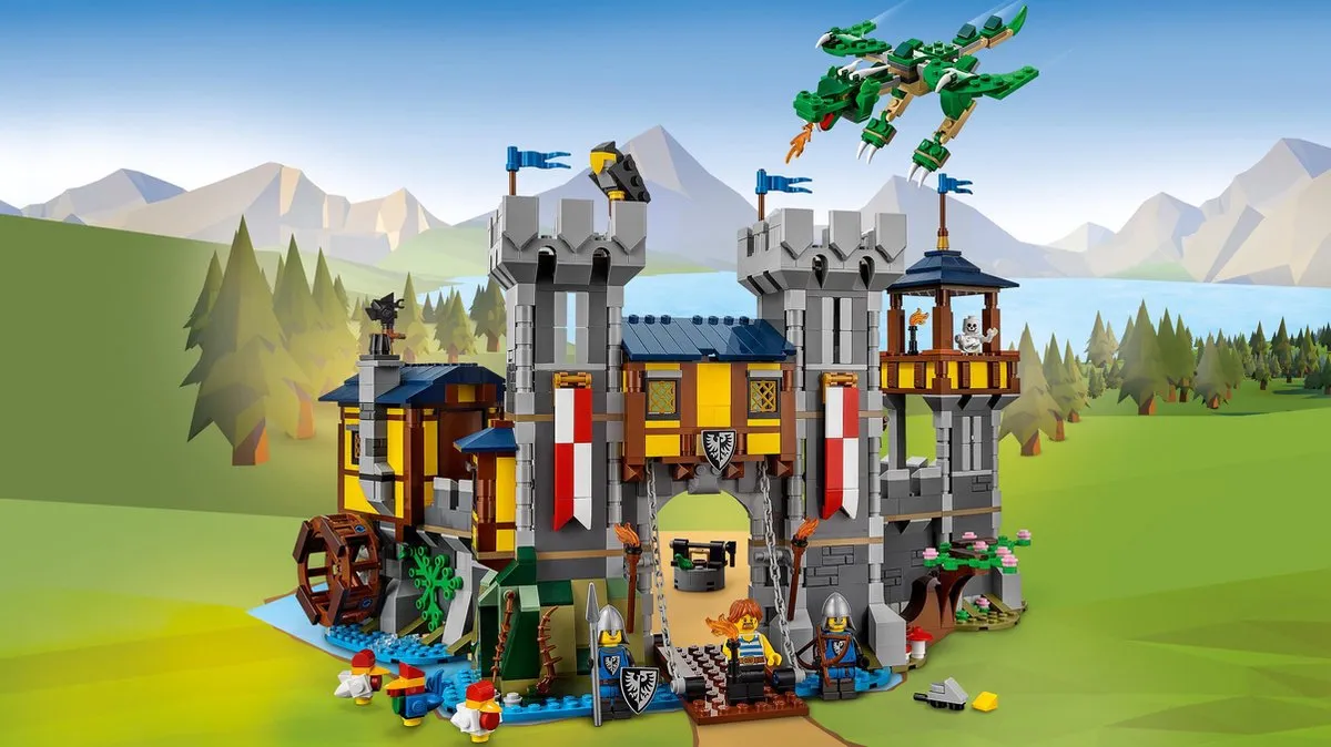 LEGO Creator 31120 Middeleeuws Kasteel - 1426 Stukken - afbeelding 5 van 6