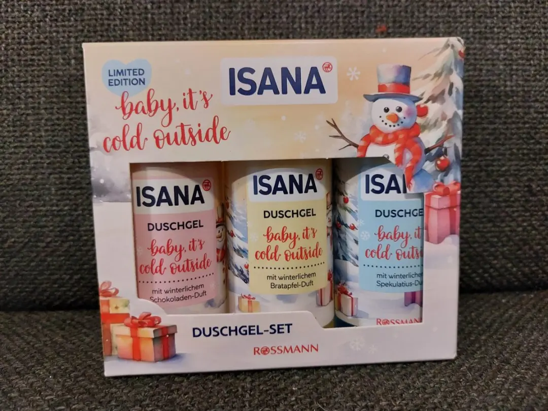 Isana Baby It's Cold Outside Kerst Giftset - 300ml - 3 Stuks