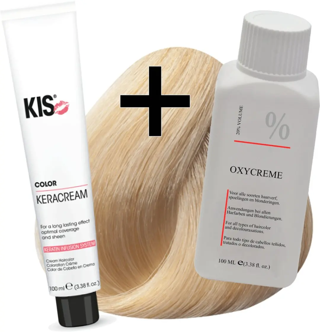 KIS Haarverfset 10N Extra Lichtblond 100ml