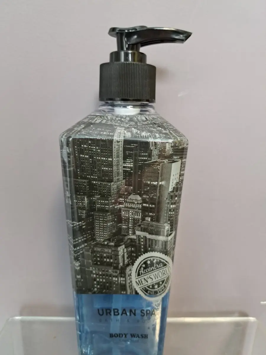 Accentra Urban Spa Bath Body Wash Cool Mint