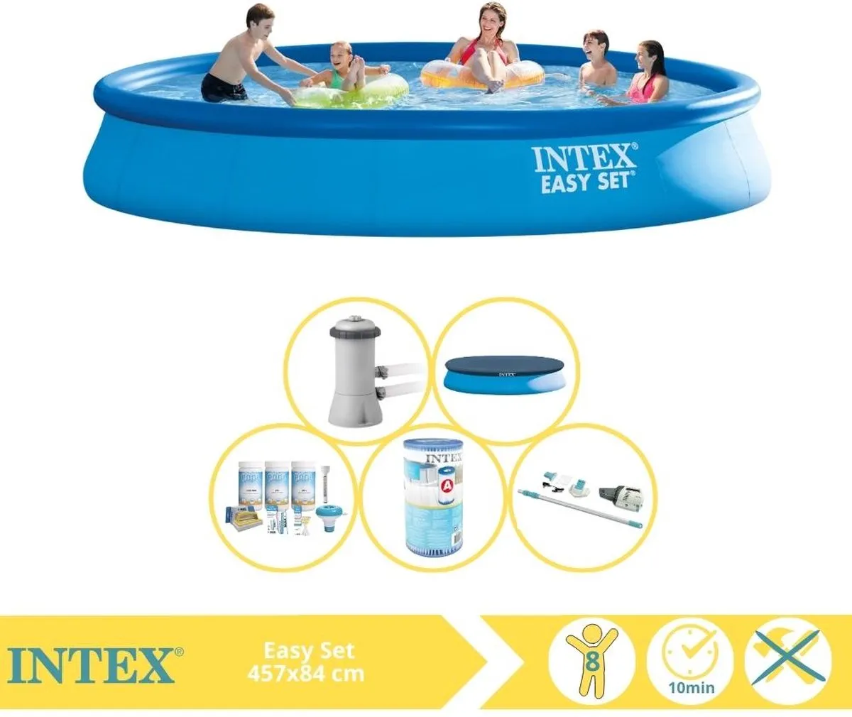 Intex Easy Set Zwembad 457x84cm