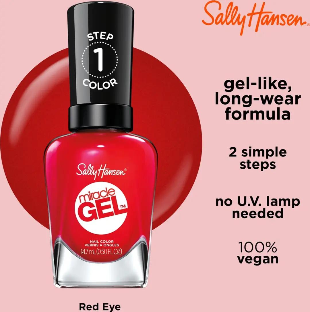 Sally Hansen Miracle Gel Nagellak 470 Red Eye