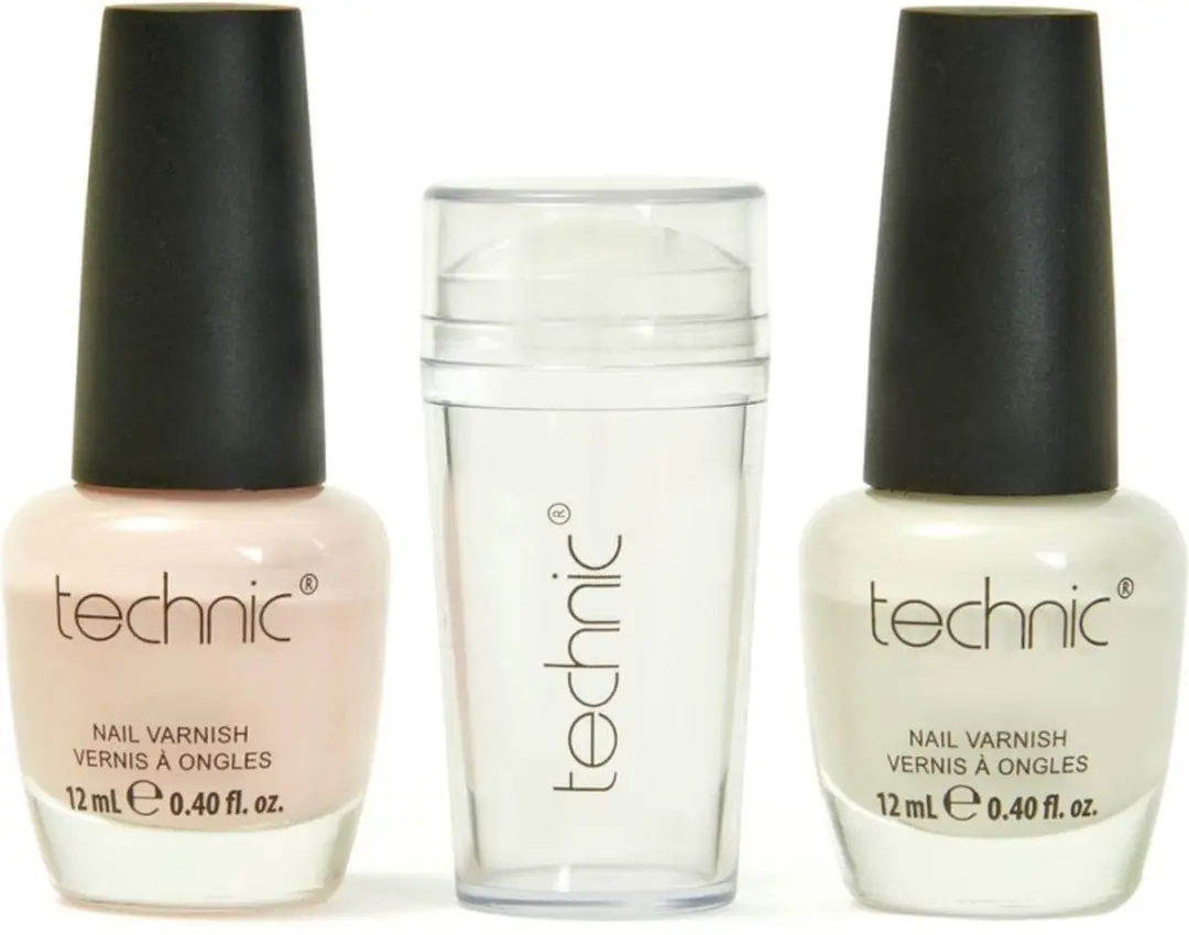 Technic French Manicure Nagelkit - 3 Stuks