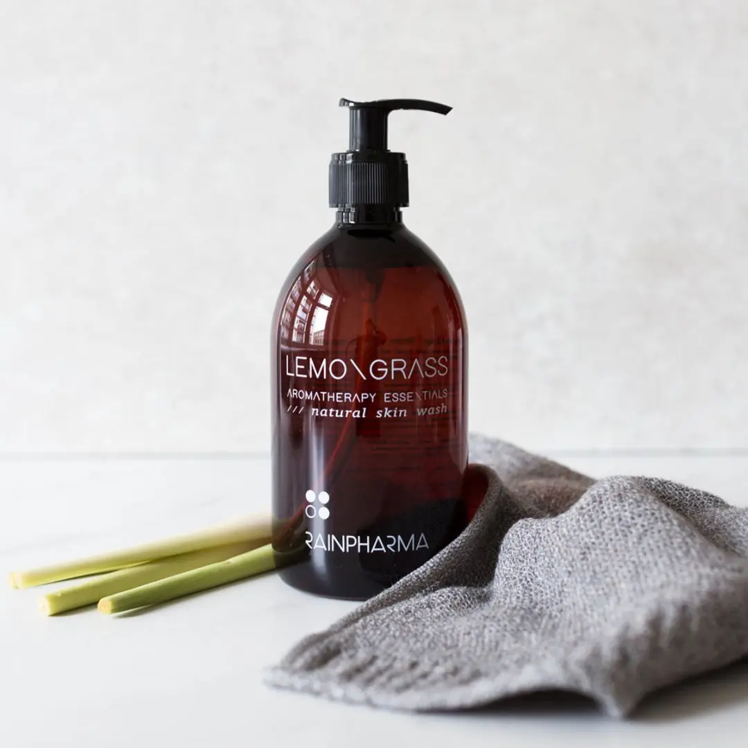 RainPharma Skin Wash Lemongrass 500ml Douchegel - pH 5.5