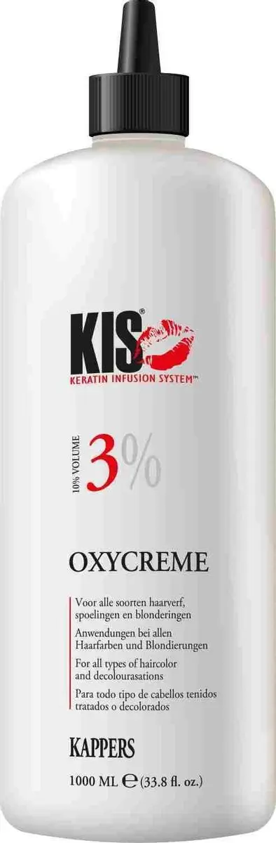 KIS Color OxyCream 1000ml - 3% - Semi-permanent