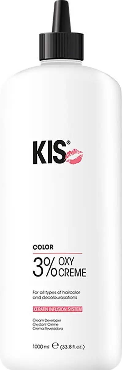 KIS Color OxyCream 1000ml - 3% - Semi-permanent
