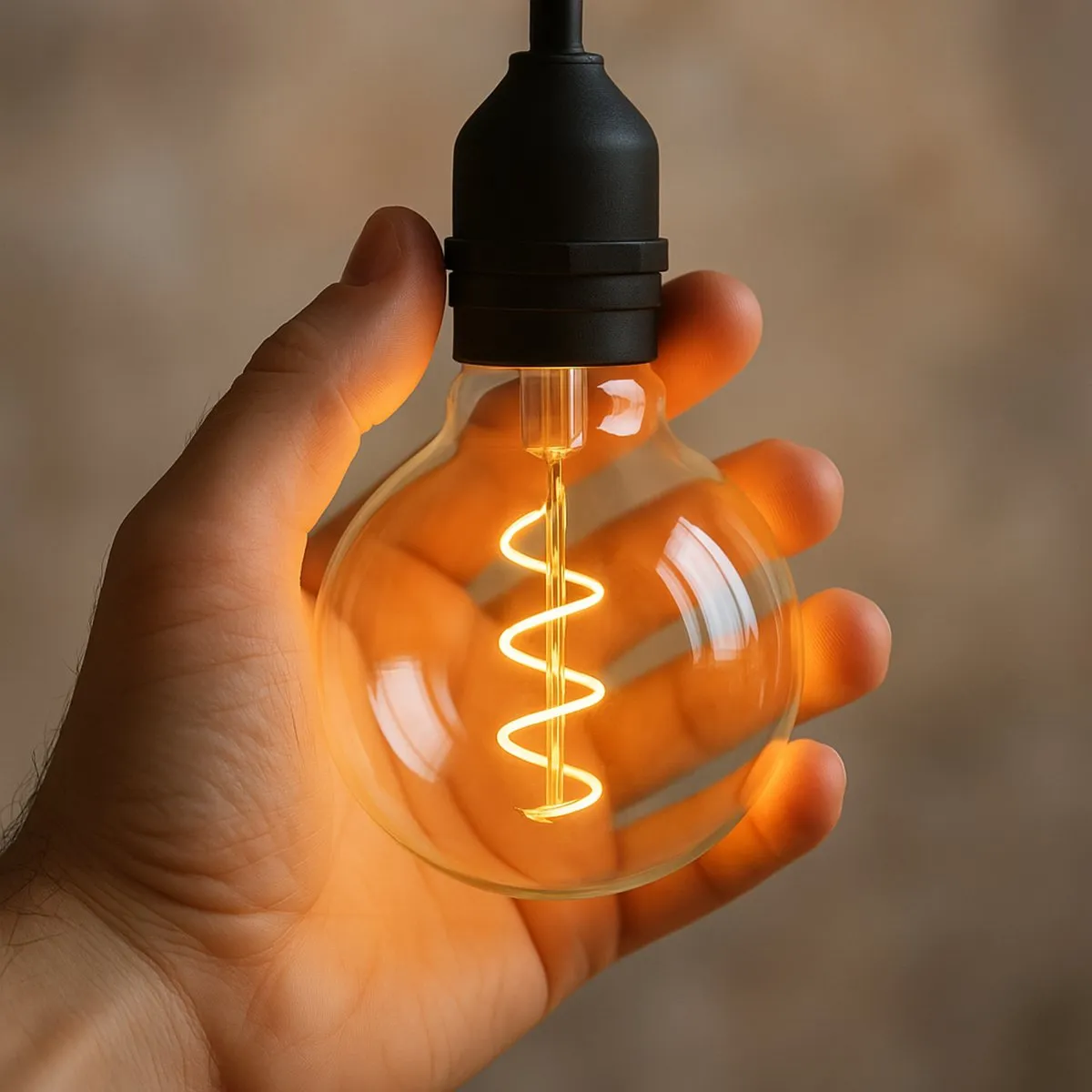 Calex Vista Lichtsnoer 10m - 8 LED Grote Bolletjes - Warm Wit