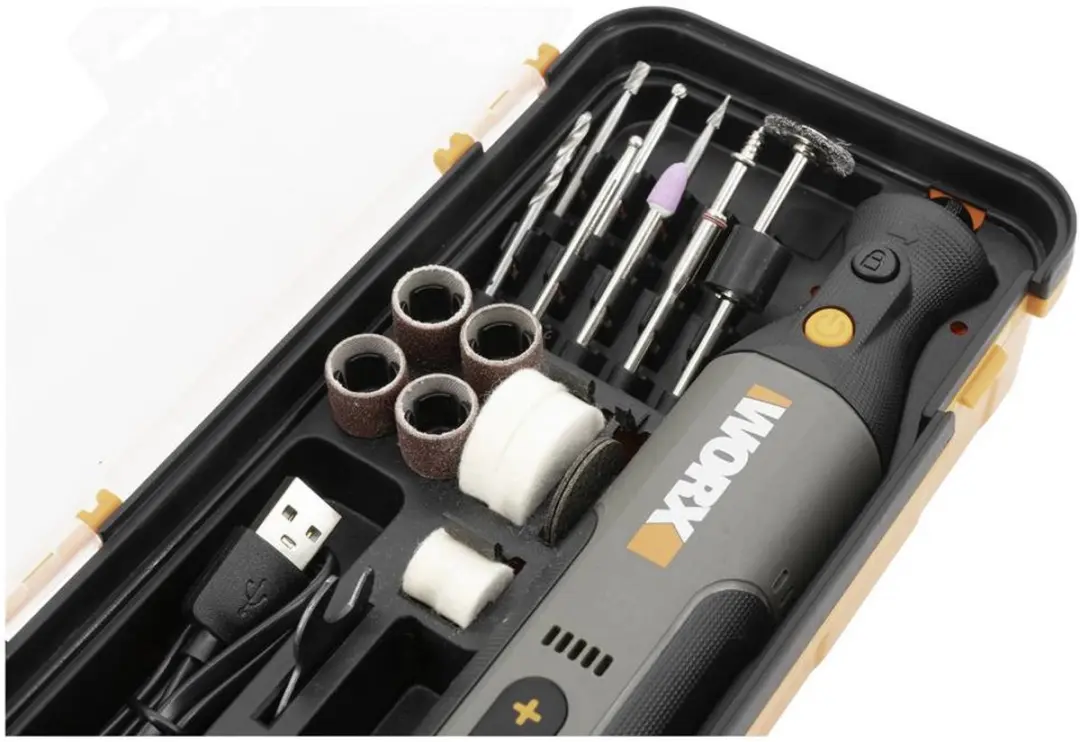 Worx WX106 Graveermachine - 8V - Inclusief koffer en laadkabel