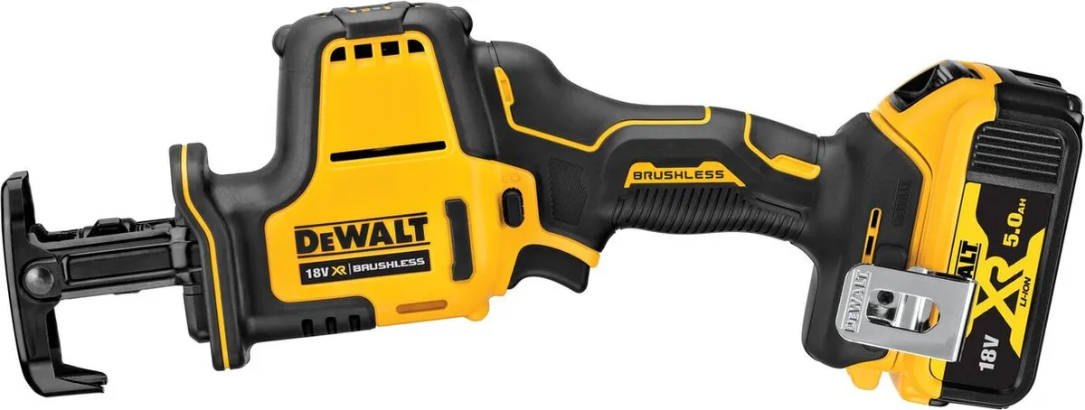 DeWalt DCS369P2 Reciprozaag 18V XR - 2x 5.0Ah - TSTAK