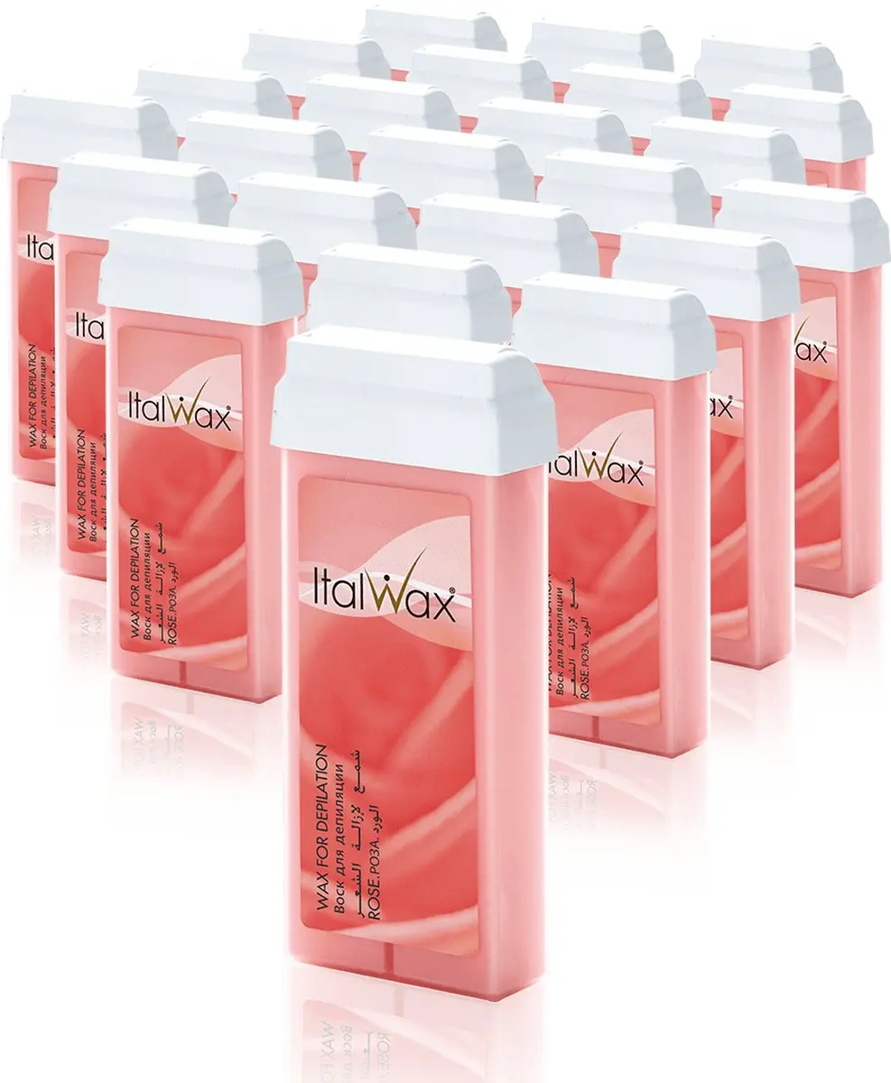 Italwax Waxpatroon Rose Verdeelbox 24 Stuks