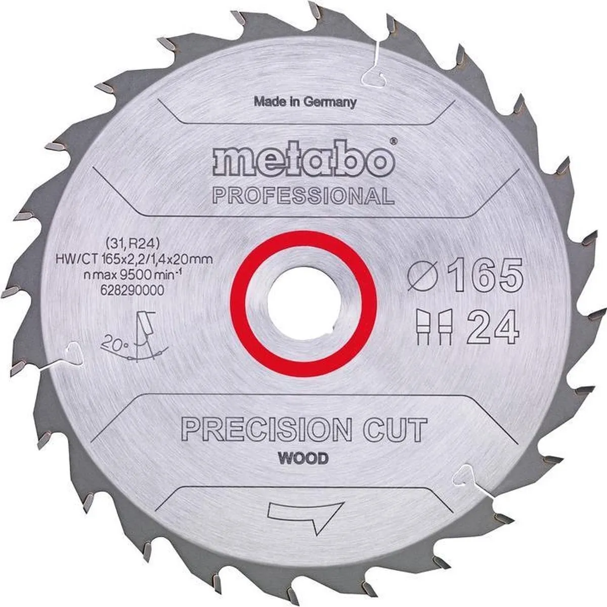 Metabo 628072 Multi Cut Cirkelzaagblad 160mm