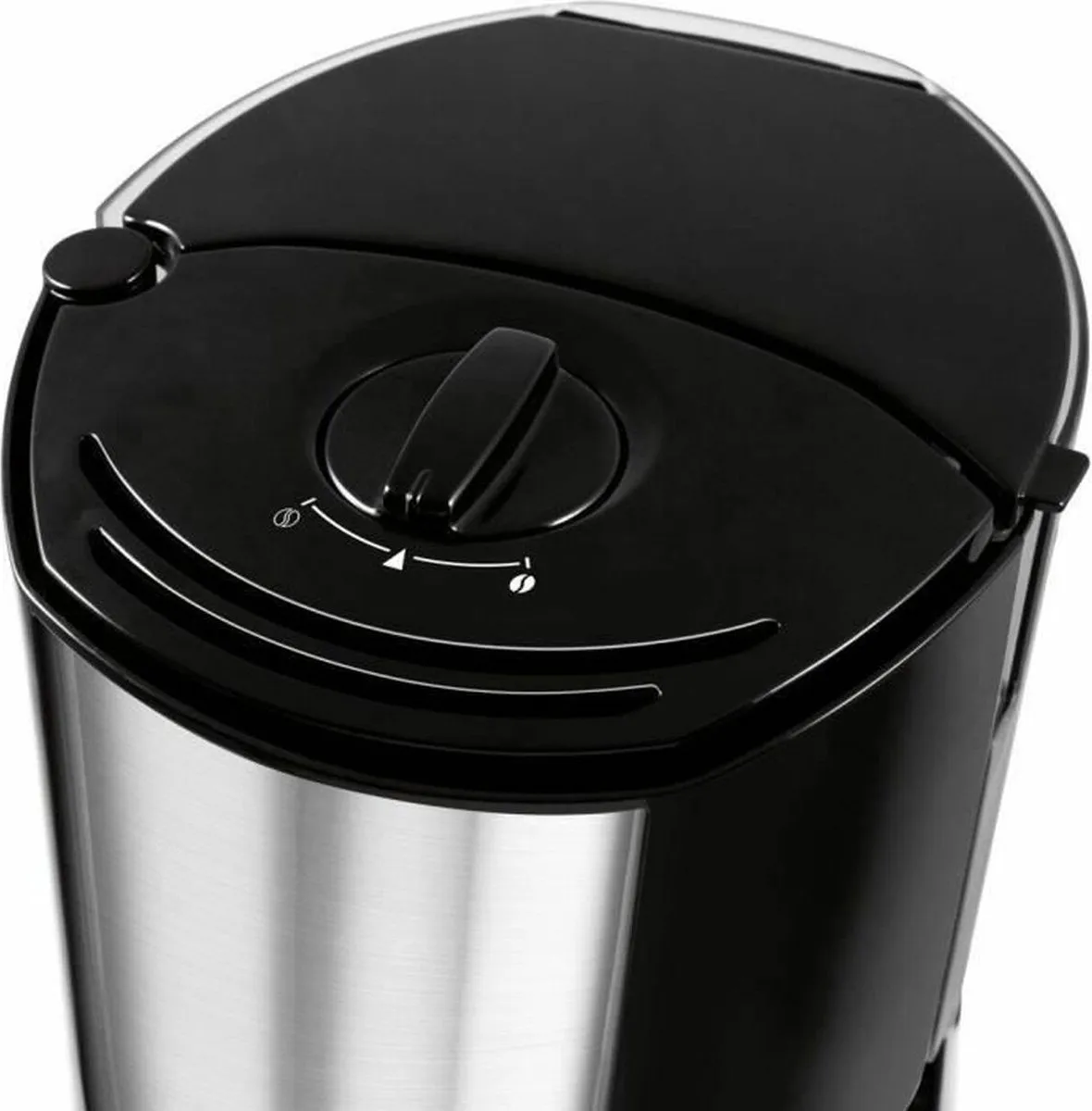 Melitta Enjoy Top 1017-04 Glas Koffiezetapparaat 10 Kopjes - 1,25L - Zwart