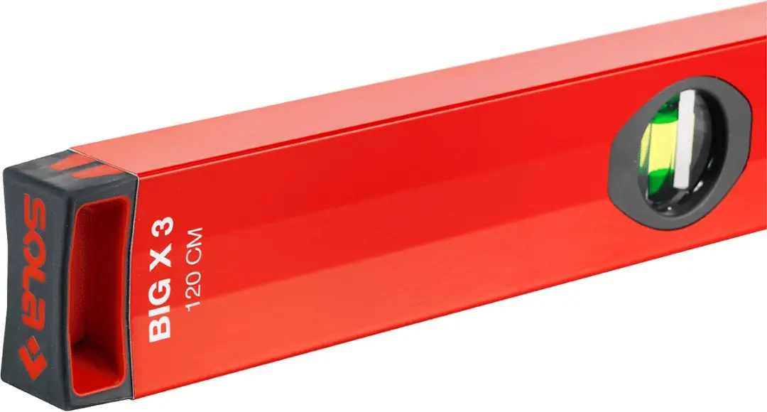 Sola BigX3 Waterpas X-profiel 180cm - Rood - afbeelding 6 van 6