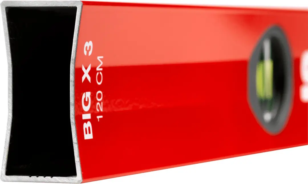 Sola BigX3 Waterpas X-profiel 180cm - Rood