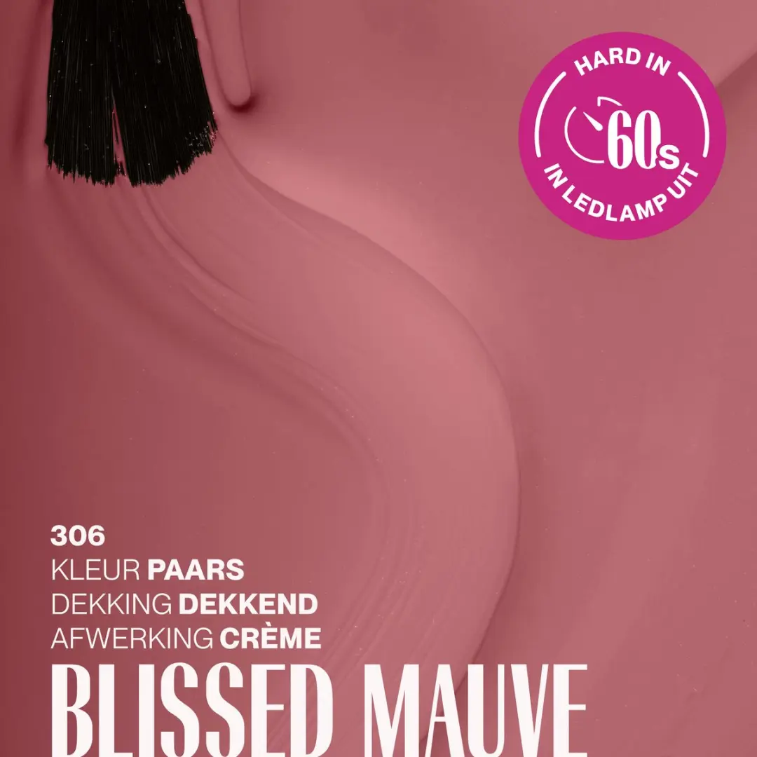 Pink Gellac Blissed Mauve 306 Gellak 15ml