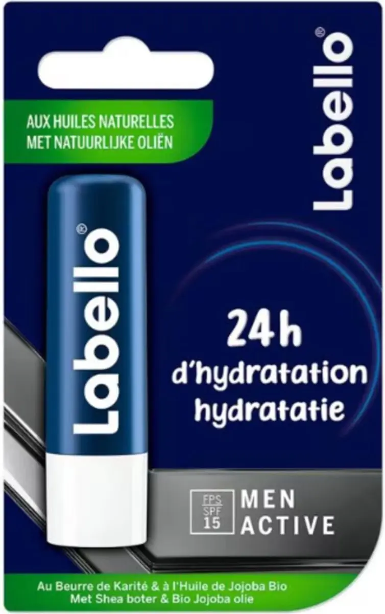Labello Active For Men Lippenbalsem SPF15 4.8ml