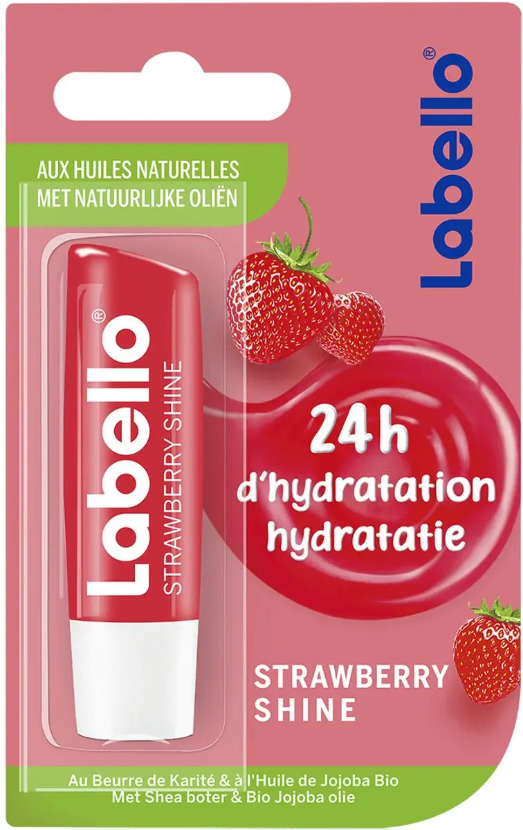 Labello Lipcare Strawberry Shine 4,8g