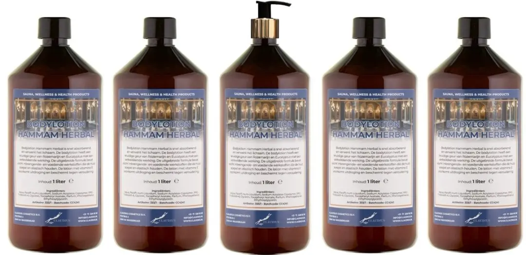 Splashbox Cosmetics Hammam Herbal Bodylotion 1L
