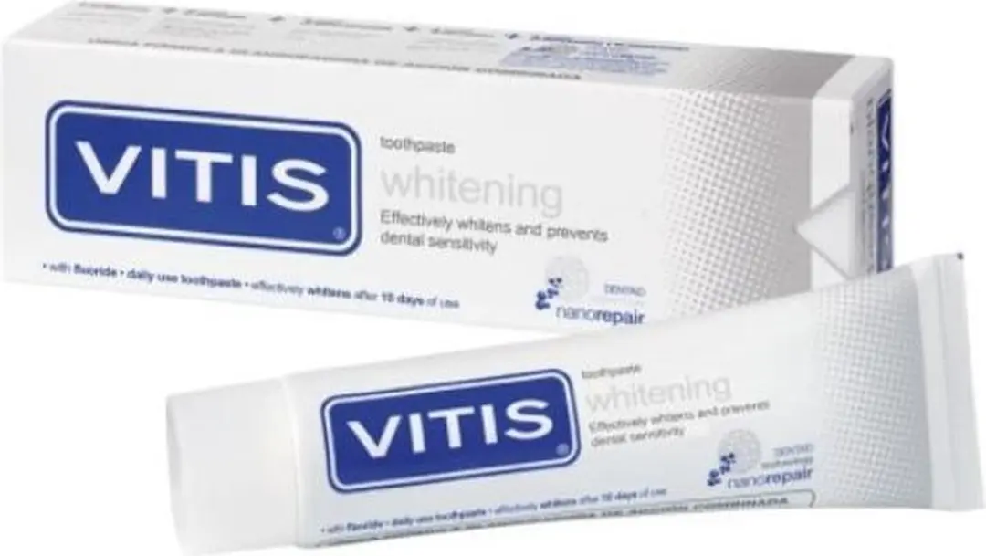 Vitis Whitening Tandpasta 75ml - 2 Tubes