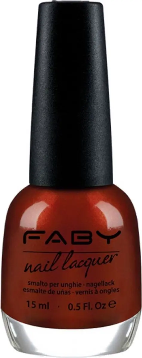FABY Walking Bass Vegan Nagellak Bruin