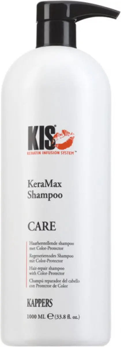 KIS KeraMax Shampoo 1000ml - Gekleurd haar