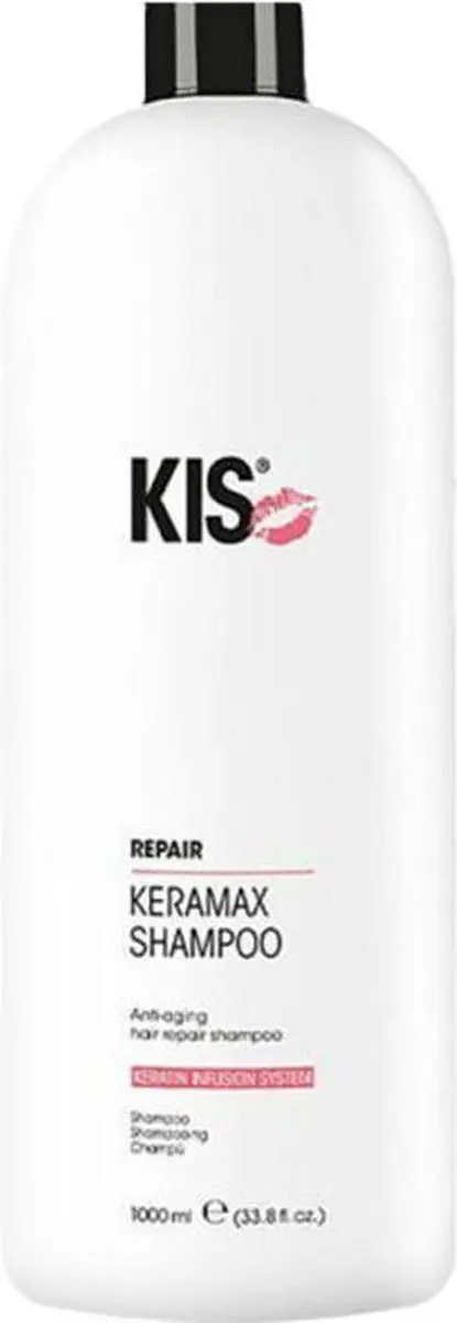 KIS KeraMax Shampoo 1000ml - Gekleurd haar