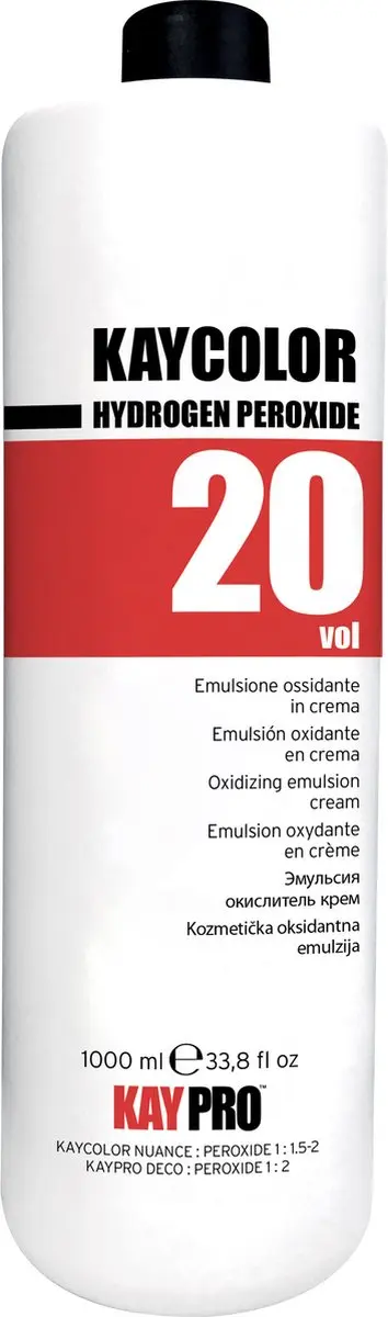 KayPro Kay Color Oxy Emulsie 20 Vol 1000ml