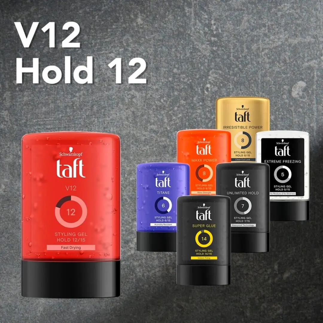 Taft V12 Power Gel 300ml