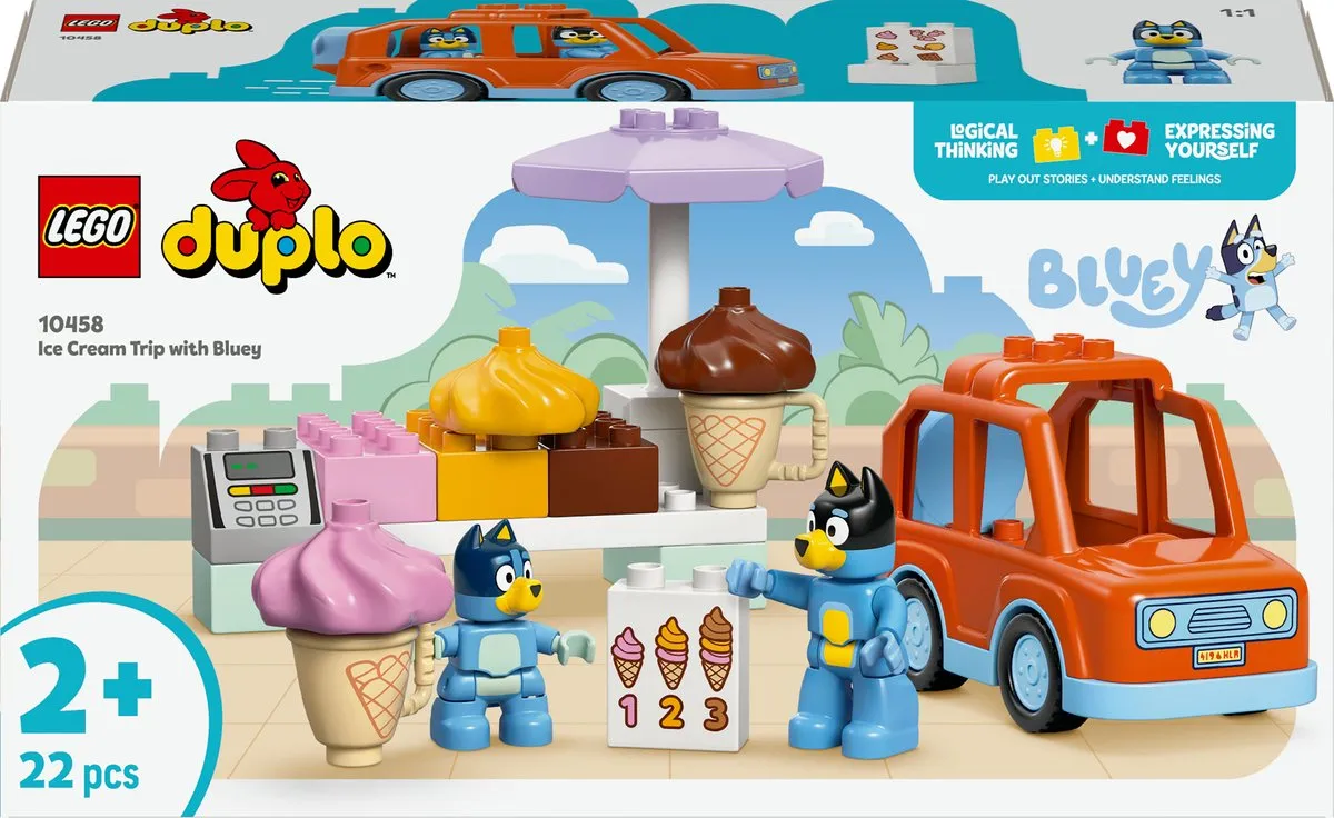 LEGO DUPLO 10458 Bluey IJsje Halen - 22 Stukken