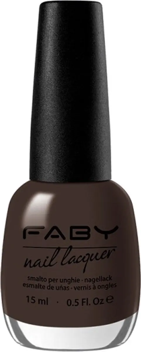 FABY 1st Class Ticket Vegan Nagellak Bruin