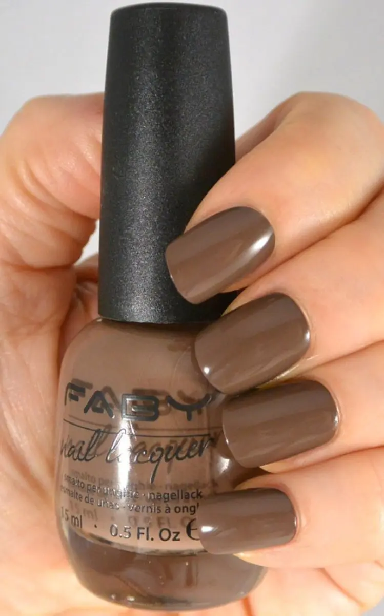 FABY 1st Class Ticket Vegan Nagellak Bruin - 15ml