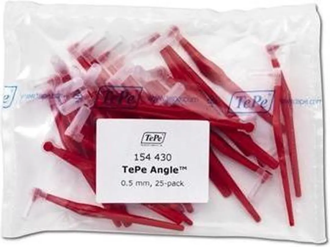 Tepe Angle Rood 0,50mm - 75 Stuks