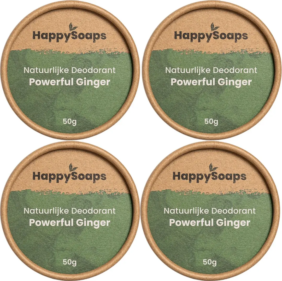 HappySoaps Natuurlijke Deodorant Powerful Ginger