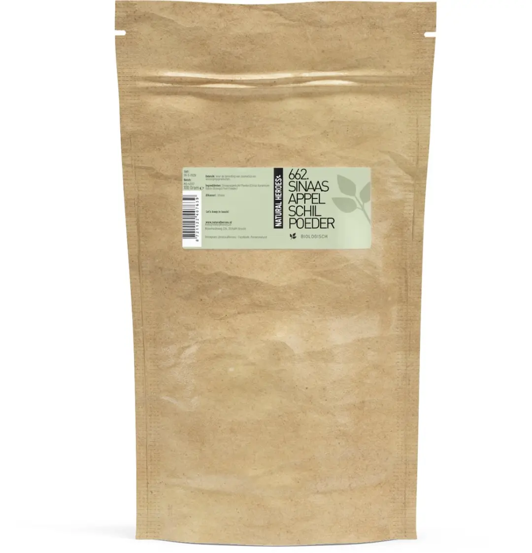 Natural Heroes Sinaasappelschilpoeder Biologisch 100g