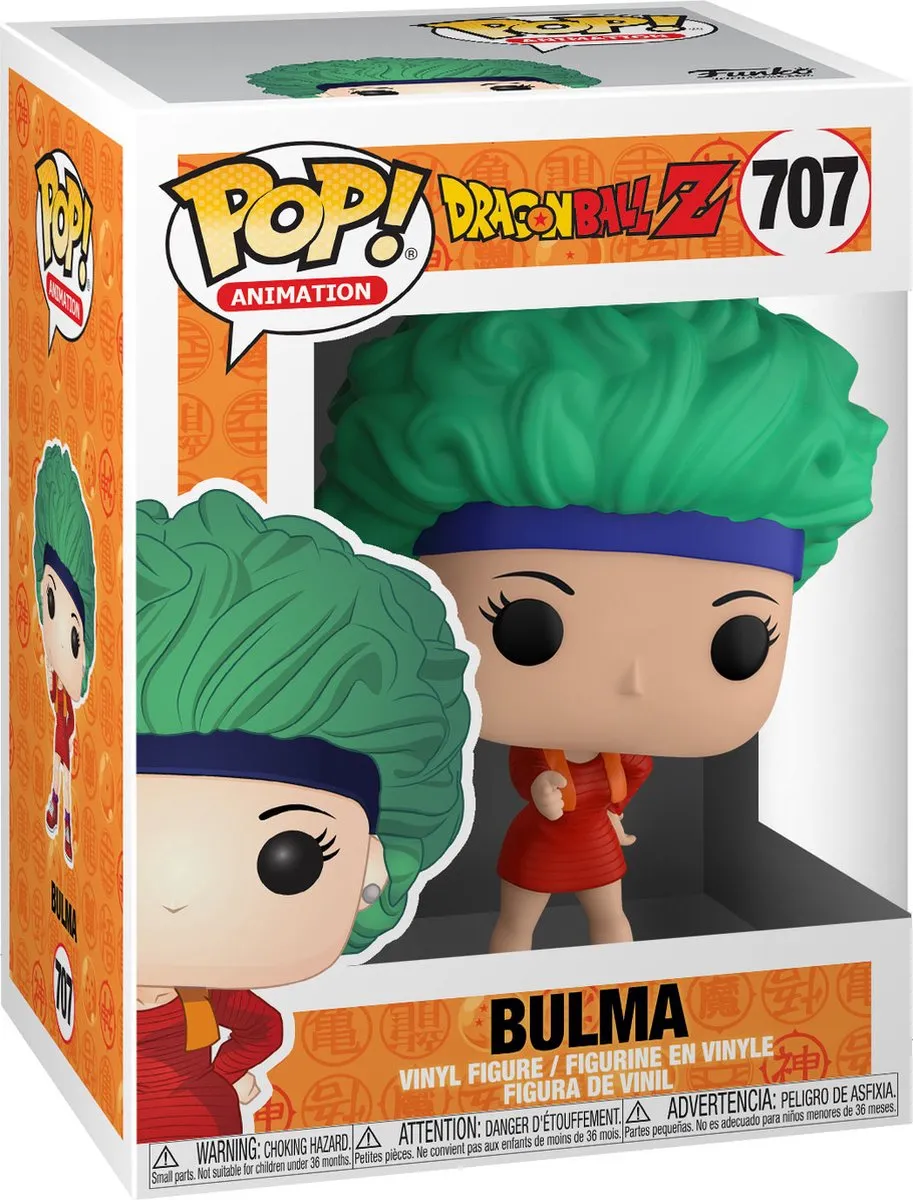 Funko Pop! Dragon Ball Z Bulma FUN44264 - Bonte kleuren