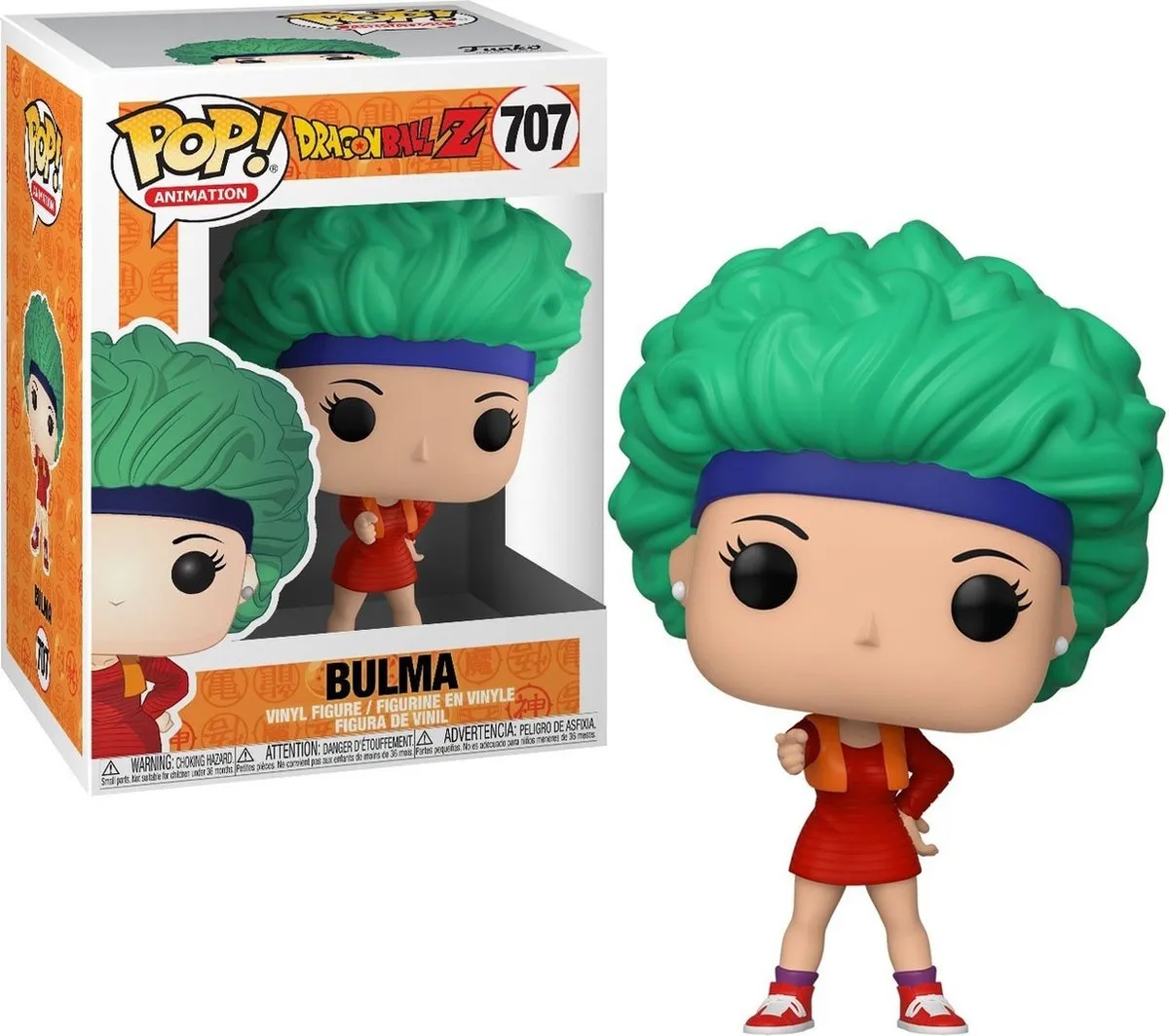 Funko Pop! Dragon Ball Z Bulma FUN44264 - Bonte kleuren