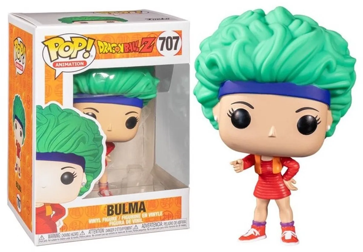 Funko Pop! Dragon Ball Z Bulma FUN44264 - Bonte kleuren