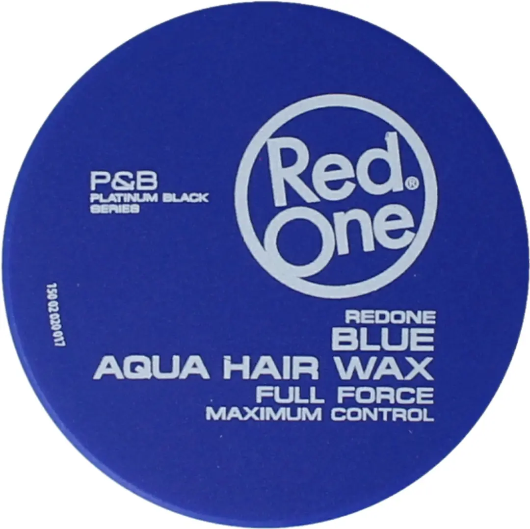 Red One Aqua Hair Wax - Blauw 150ml