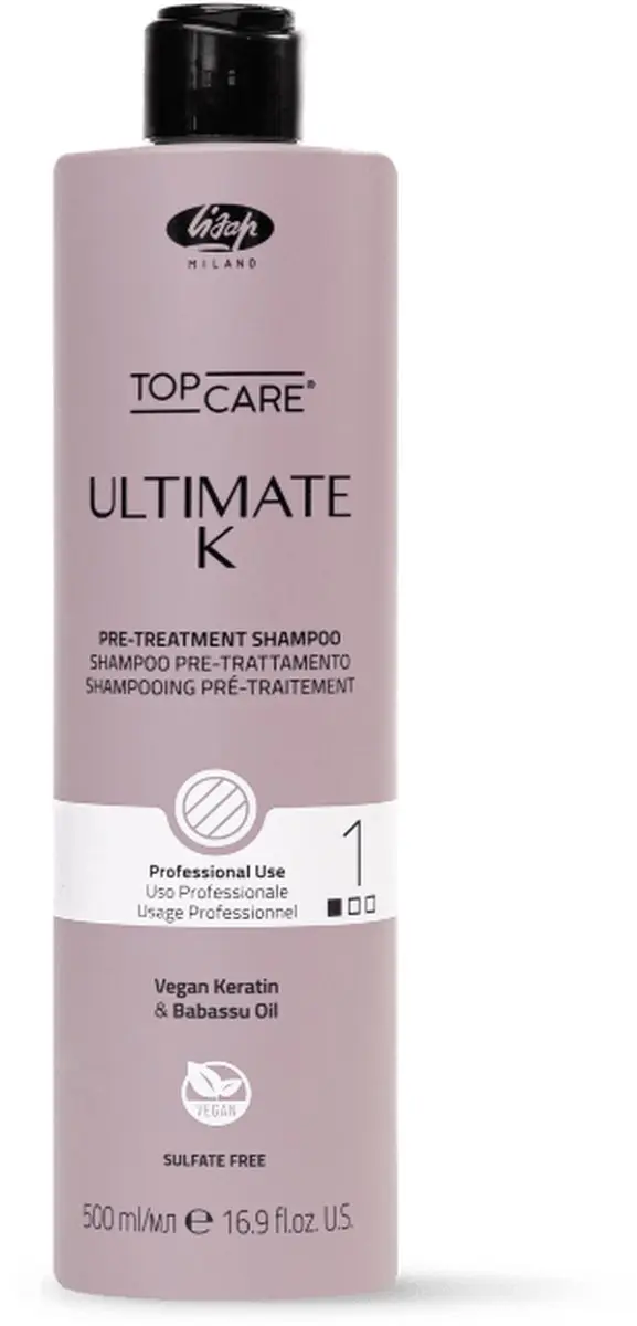 Lisap Top Care Ultimate K Pre-Treatment Shampoo 500ml