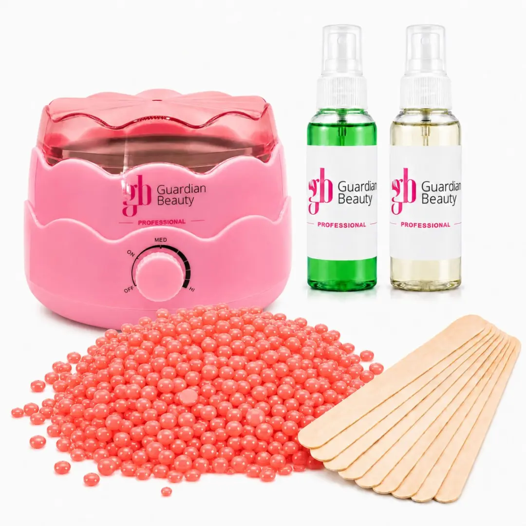 Guardian Beauty Wax Warmer Ontharingset Roze