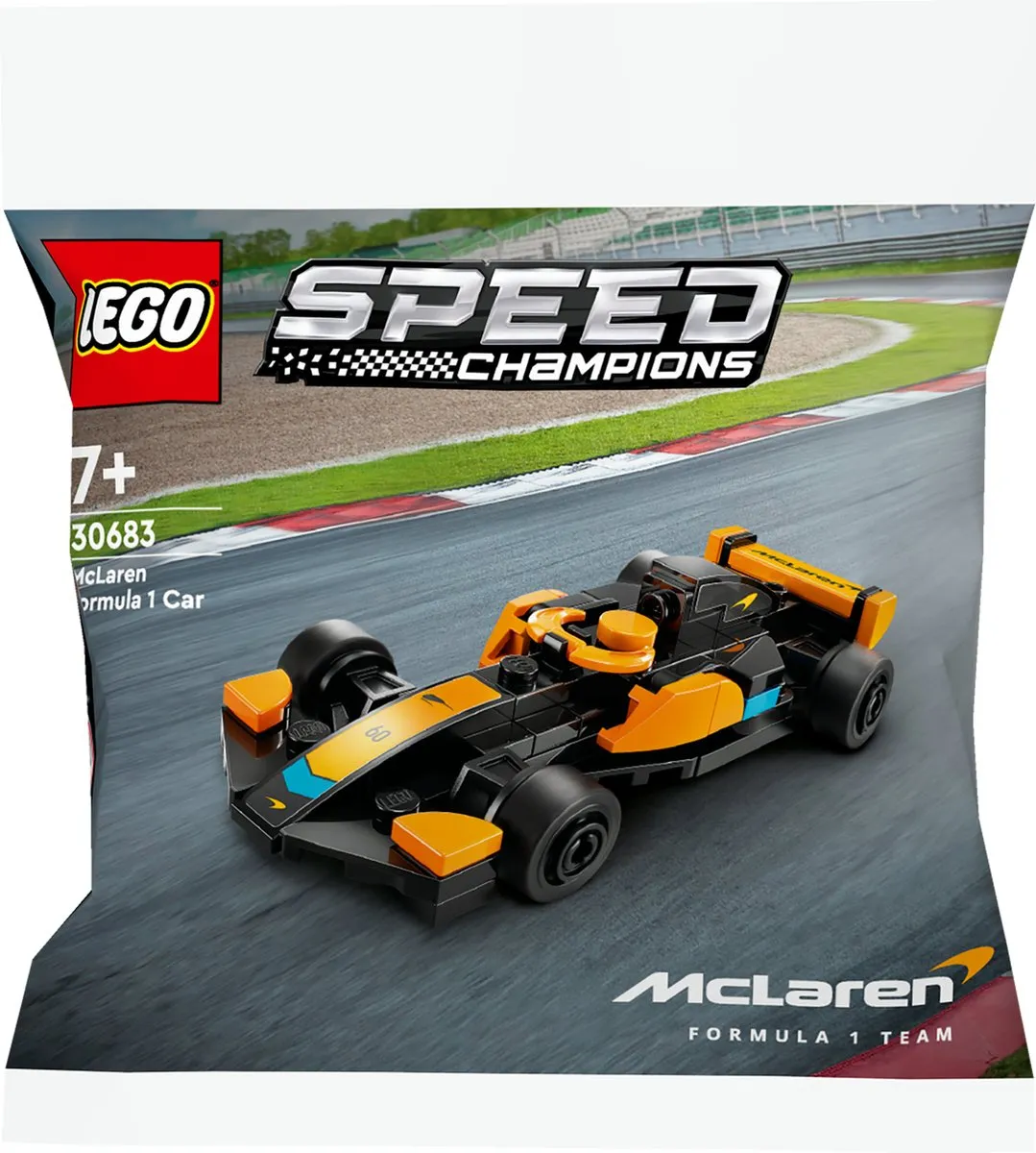 LEGO Speed Champions 30683 McLaren Formule 1 Auto - 58 Stukken - afbeelding 6 van 6