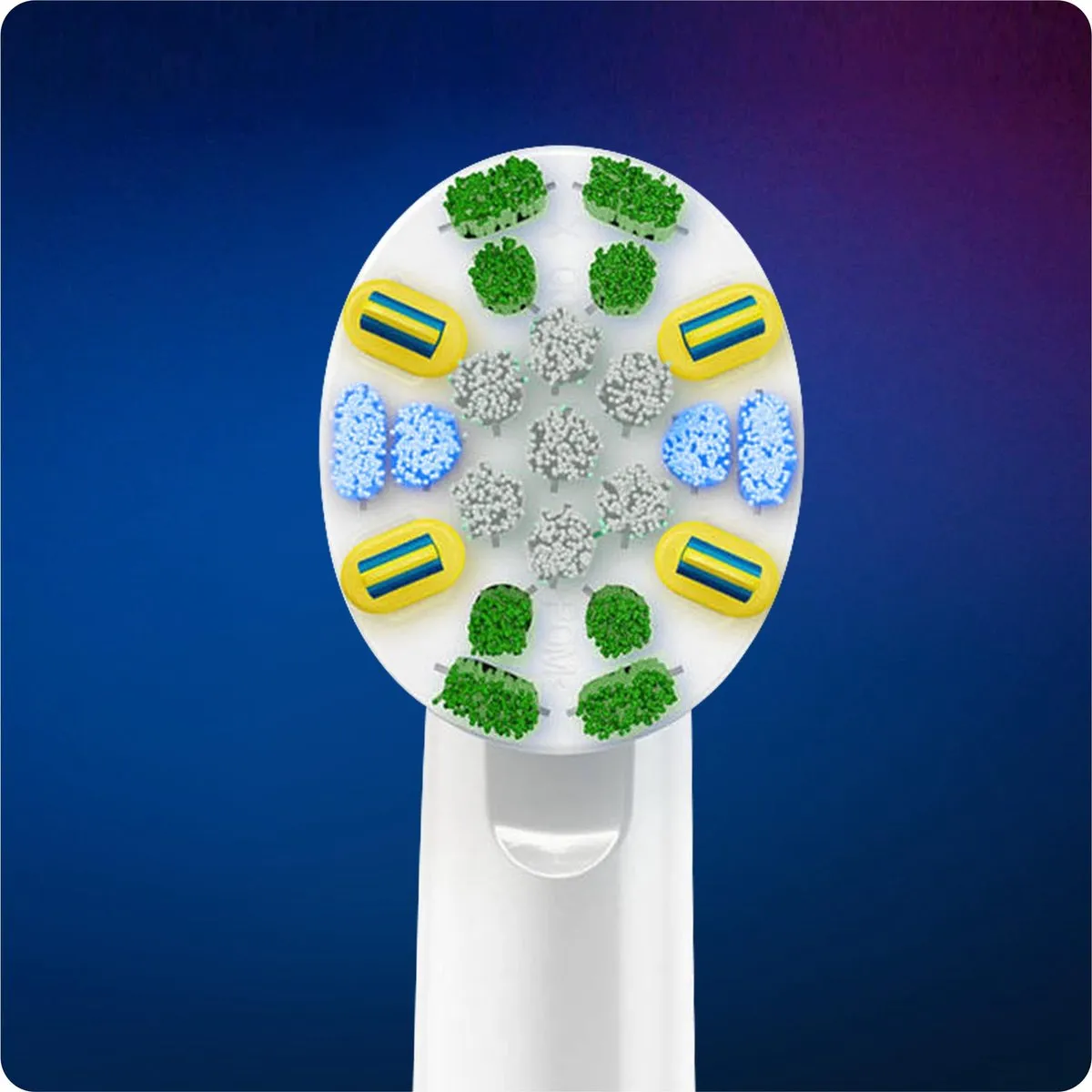 Oral-B FlossAction Opzetborstels 4 Stuks - Wit